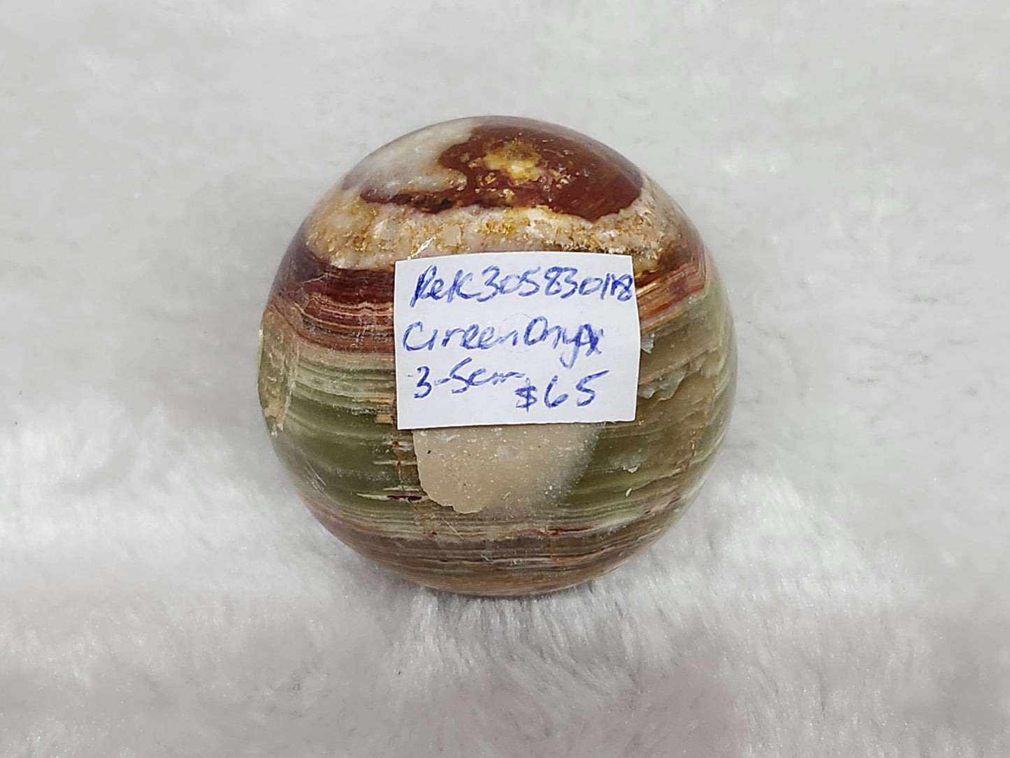 Green Onyx Sphere