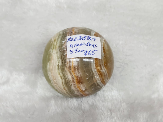 Green Onyx Sphere