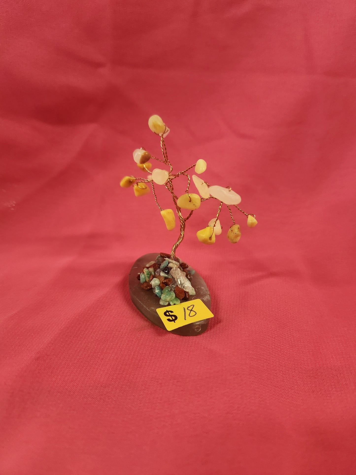 Yellow Jasper Crystal Tree