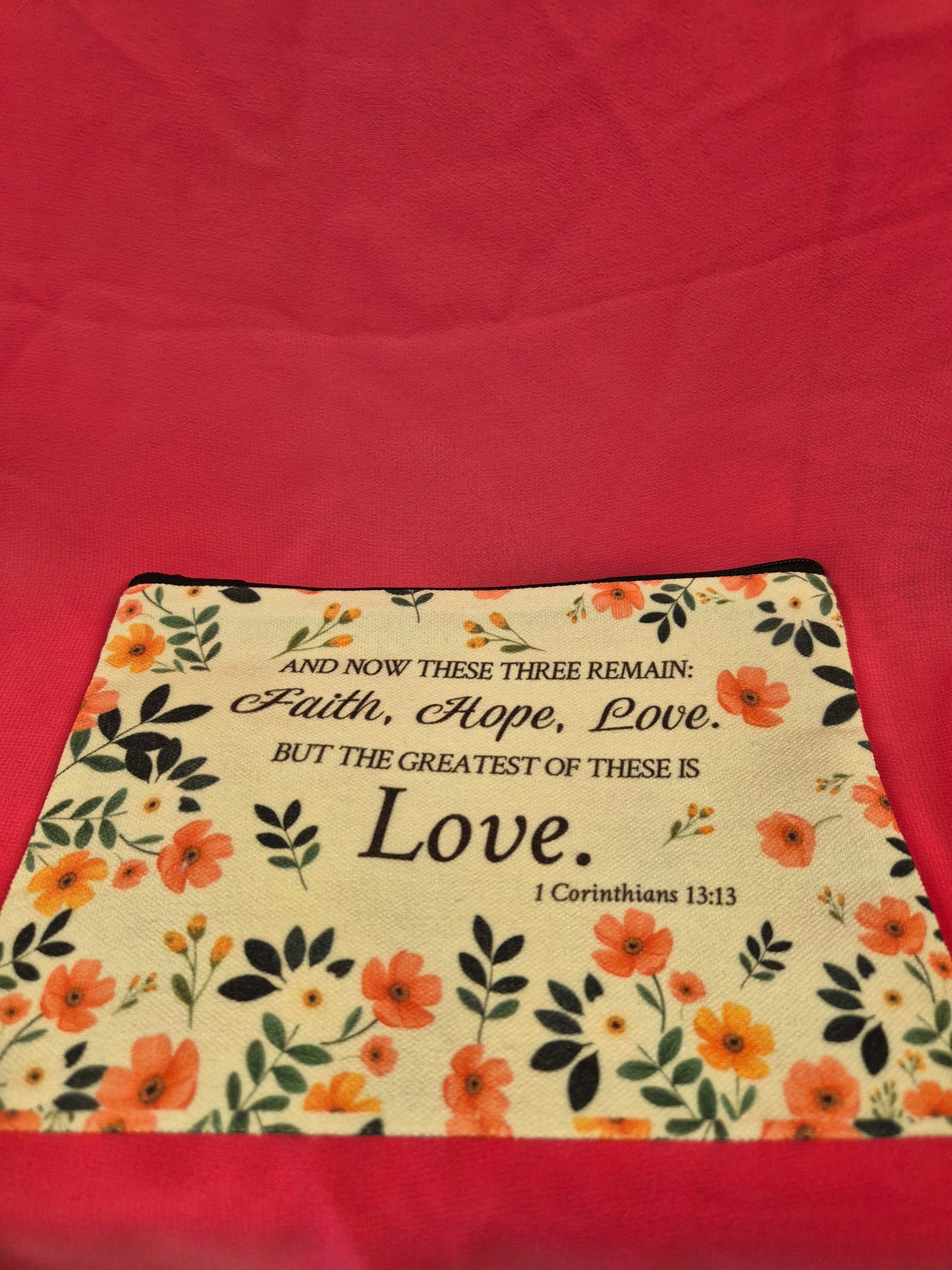 Quote Pencil Case/ Bag