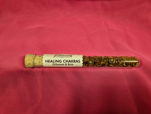 Song of India Botanical Resins - Heal Chakras - Olibanum & Rose