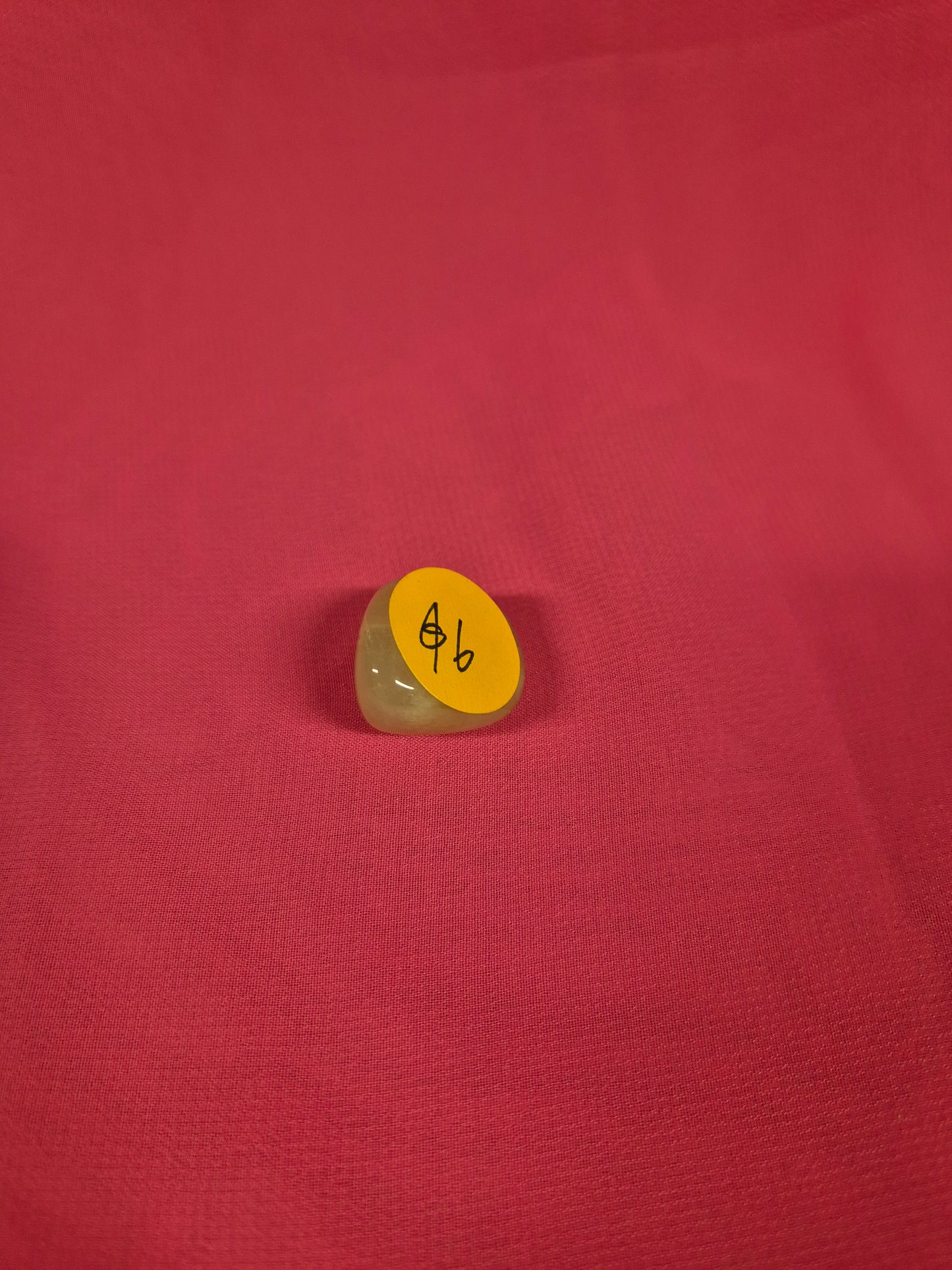 Yellow Tumble Crystal