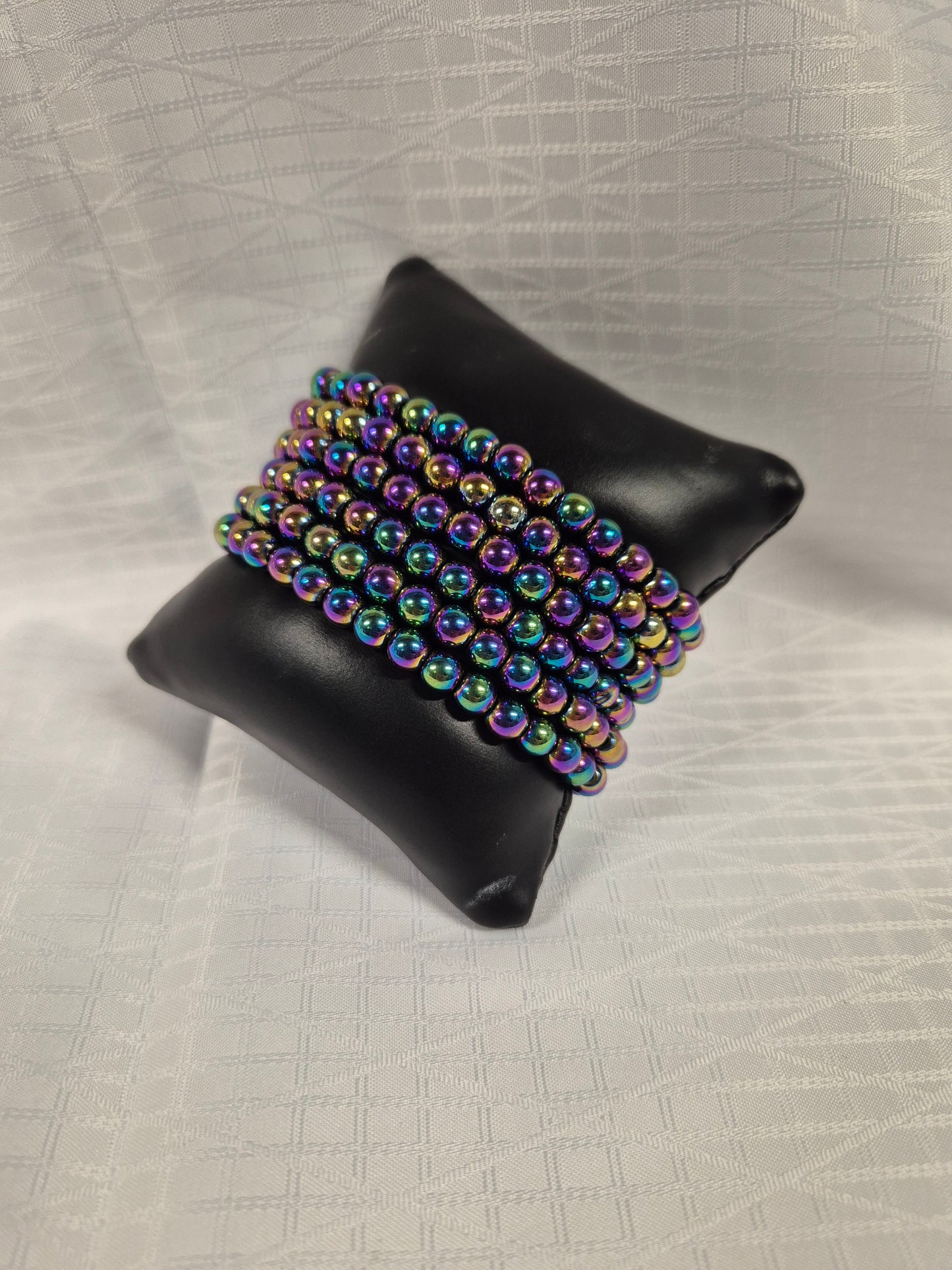 Rainbow Hematite Bracelets