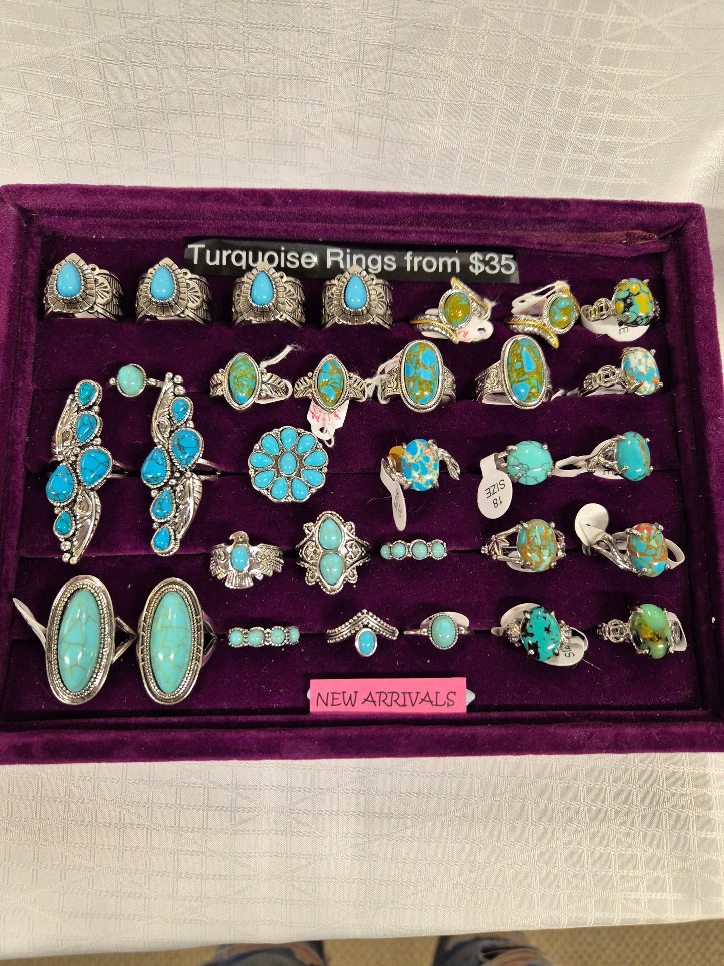 Turquoise Rings