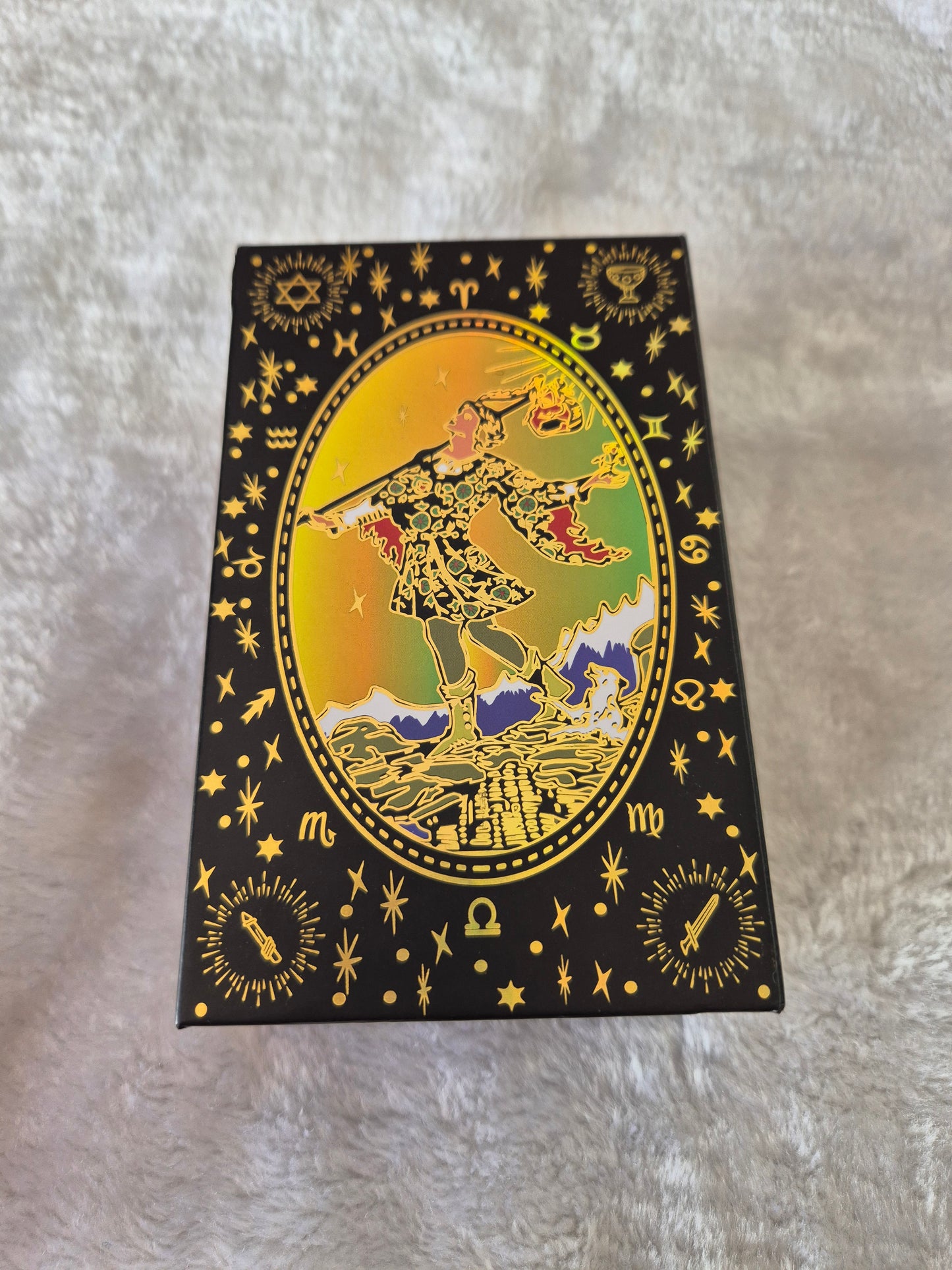 Black Gold Foil Tarot