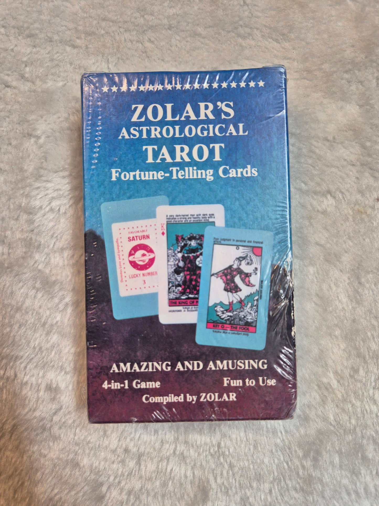 Zolar's Astrological Tarot Fortune Telling Cards - Complied by Zolar - Collectors Item
