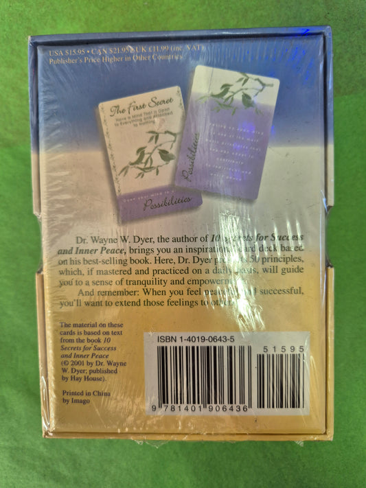 10 Secrets for Success and Inner Peace Cards- Dr. Wayne W. Dyer