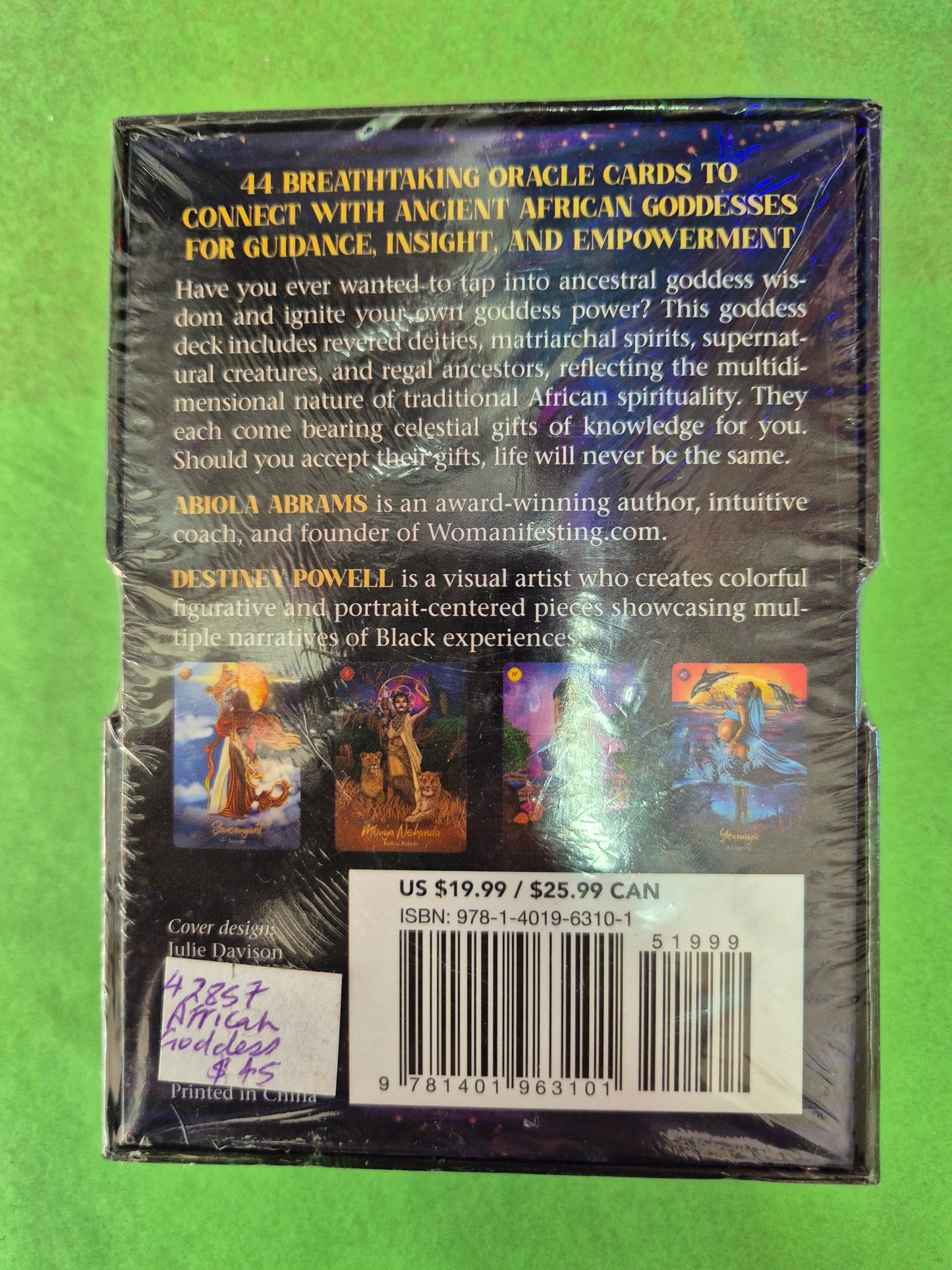 African Goddess Rising Oracle - Abiola Abrams