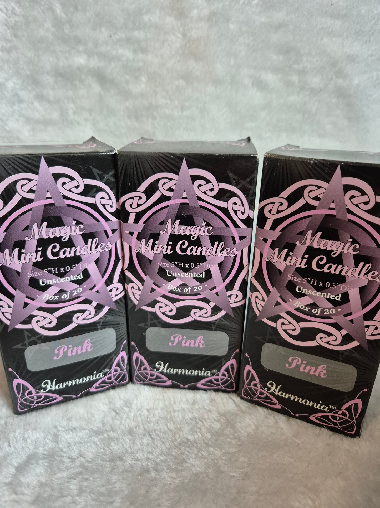 Magic Mini Candles Pink