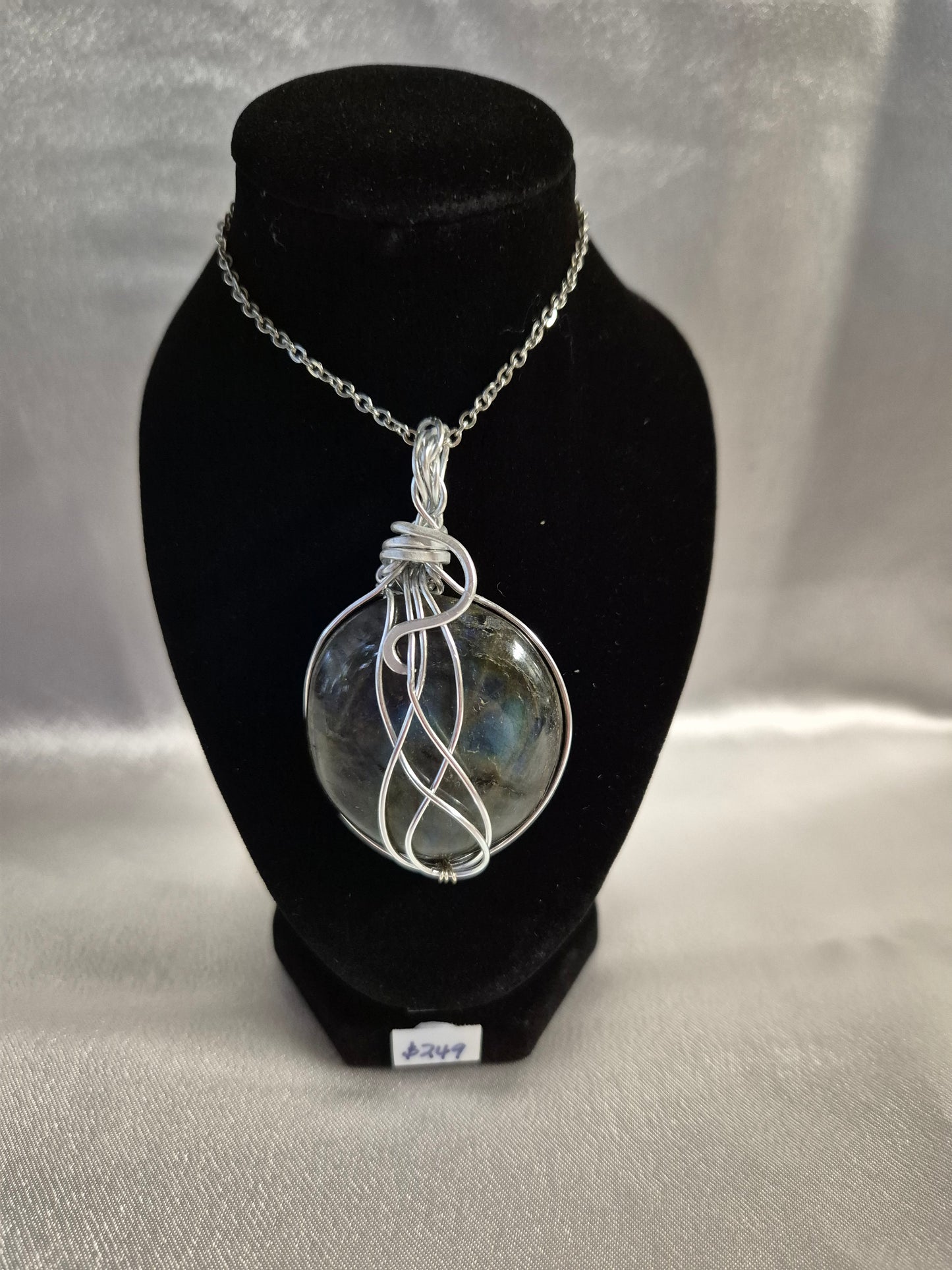 Gothic Labradorite Necklace