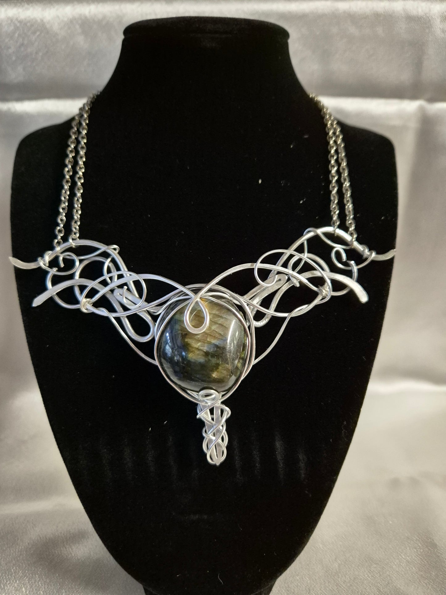 Gothic Labradorite Necklace