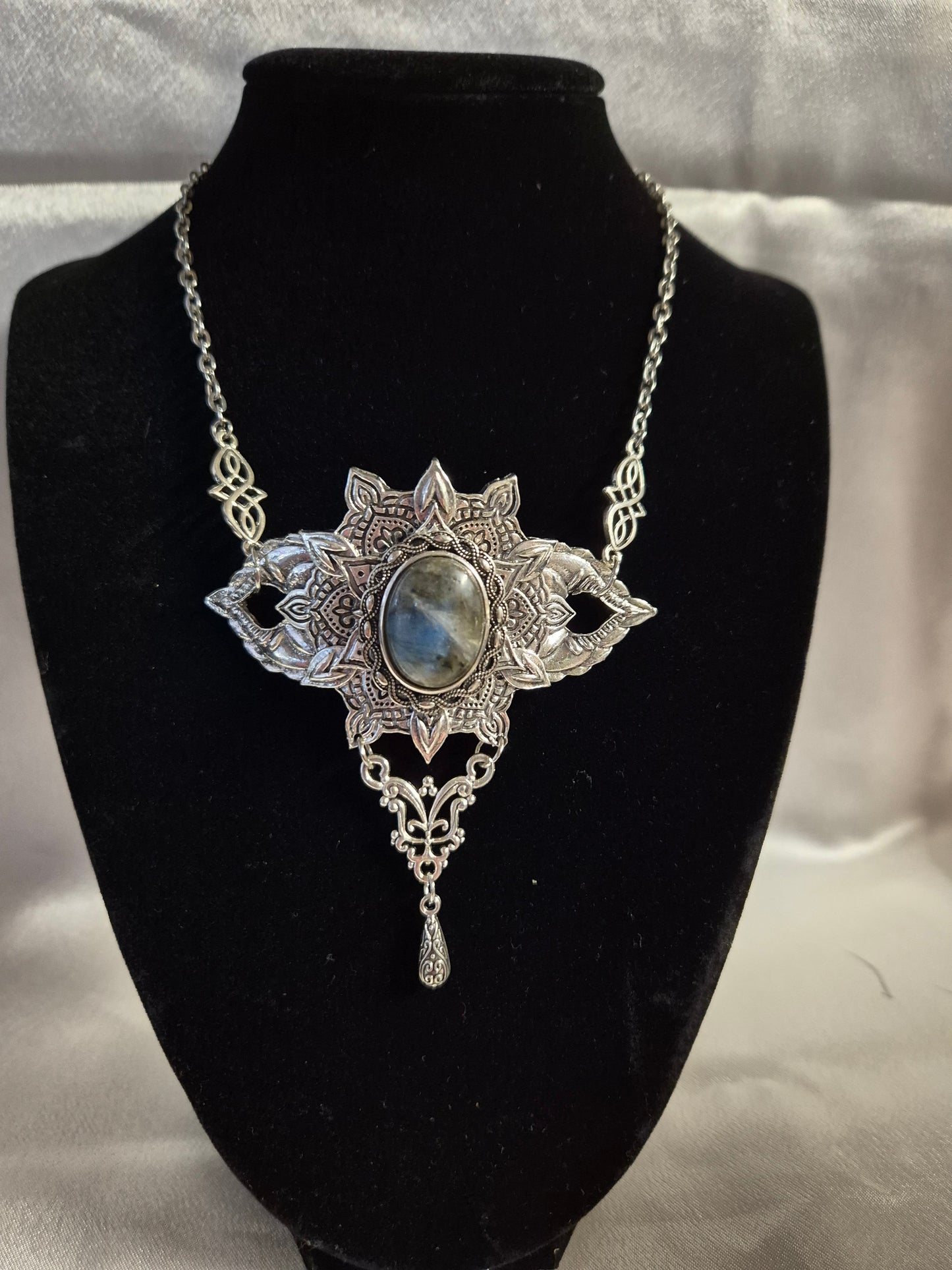 Gothic Labradorite Necklace