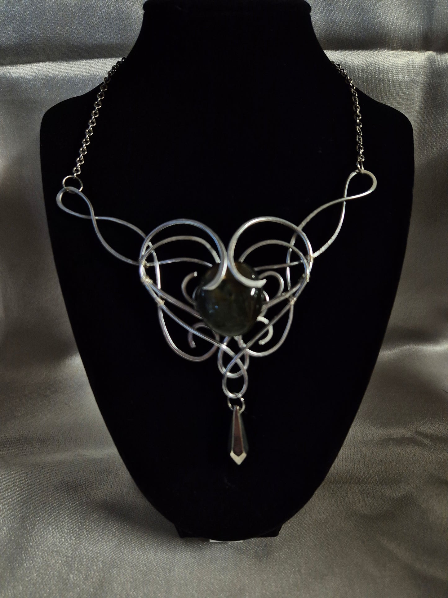 Gothic Labradorite Necklace