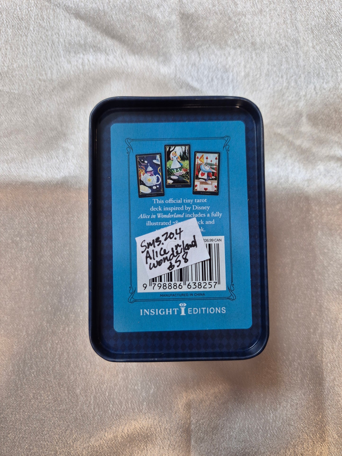 Disney Alice in Wonderland Tiny Tarot Deck & Guidebook
