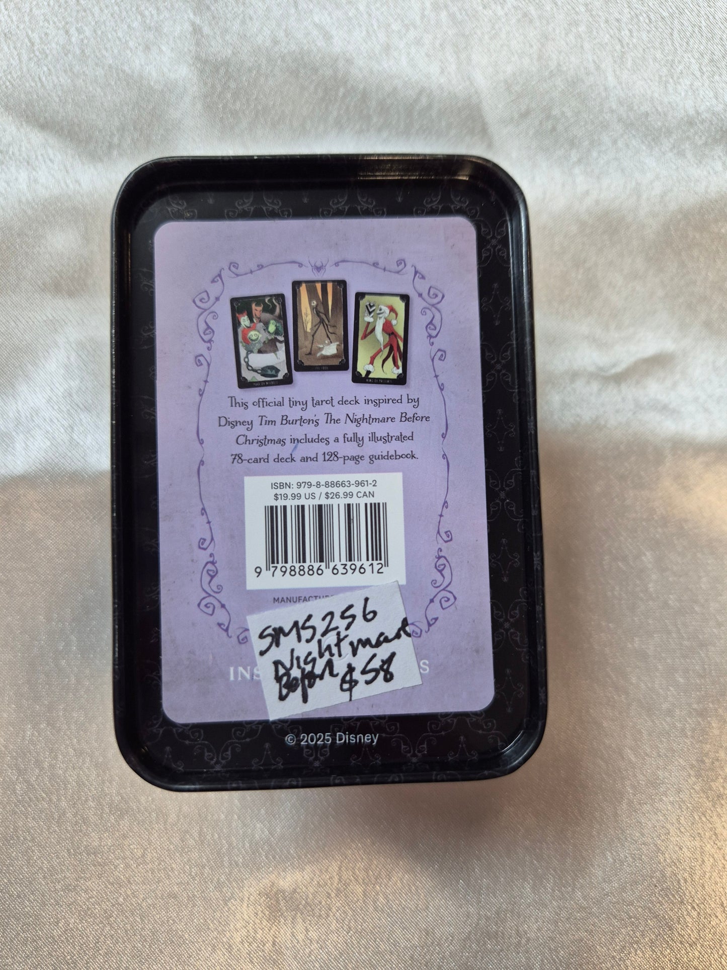 Tim Burtons Disney The Nightmare Before Christmas Tiny Tarot