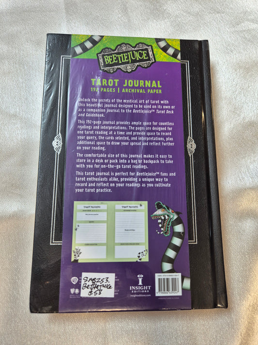 Beetlejuice Tarot Journal