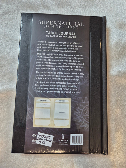 Supernatural Join the Hunt Tarot Journal