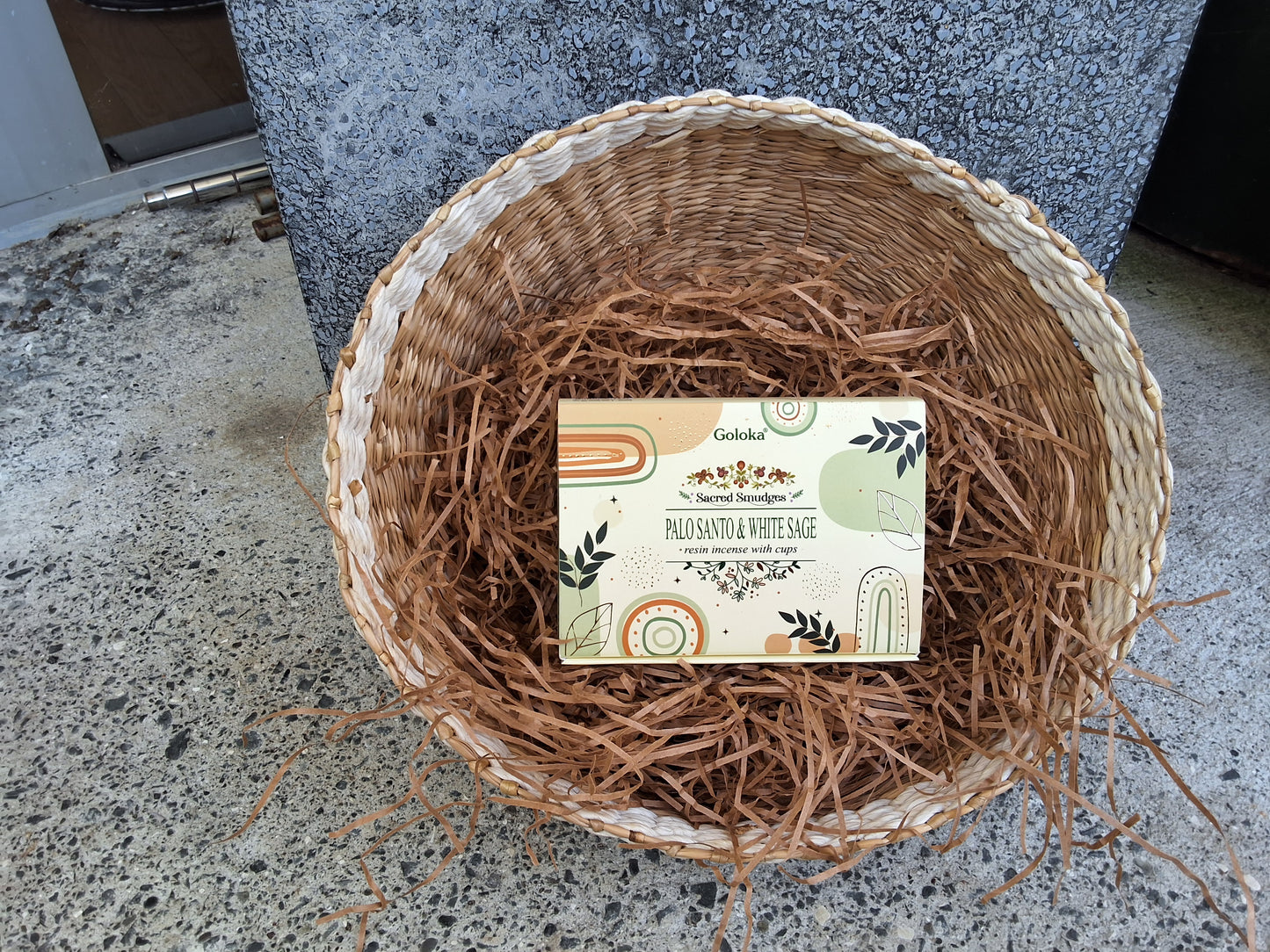 Goloka Palo Santo & White Sage Resin Incense Cups