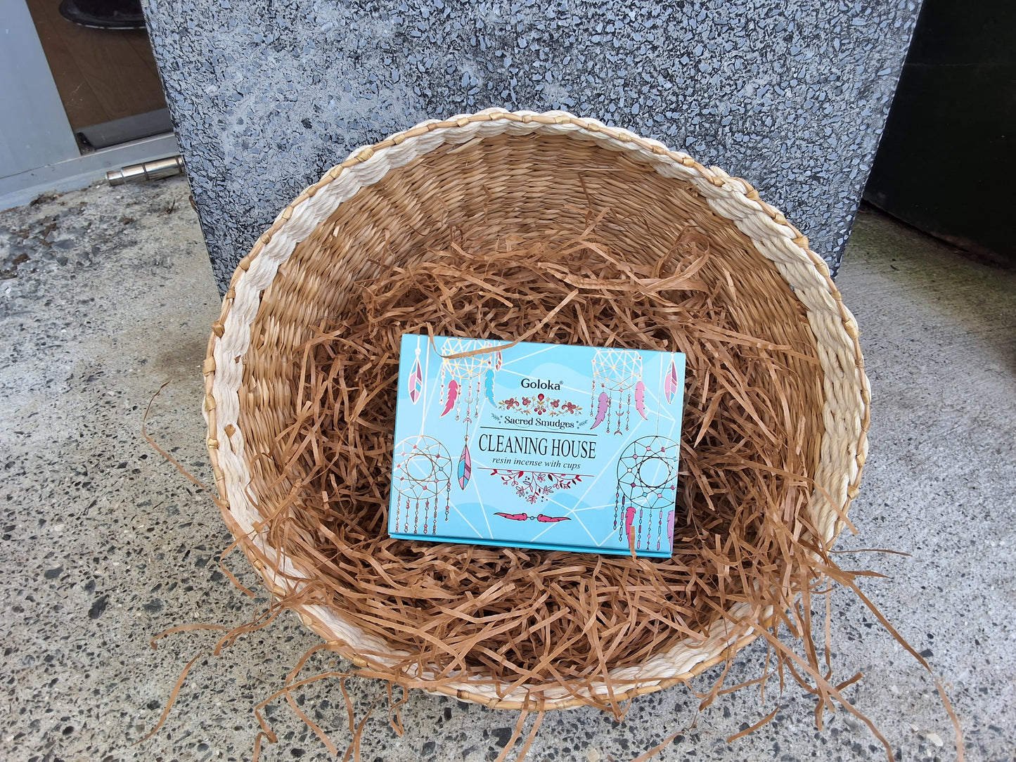 Goloka Cleaning House Resin Incense Cups