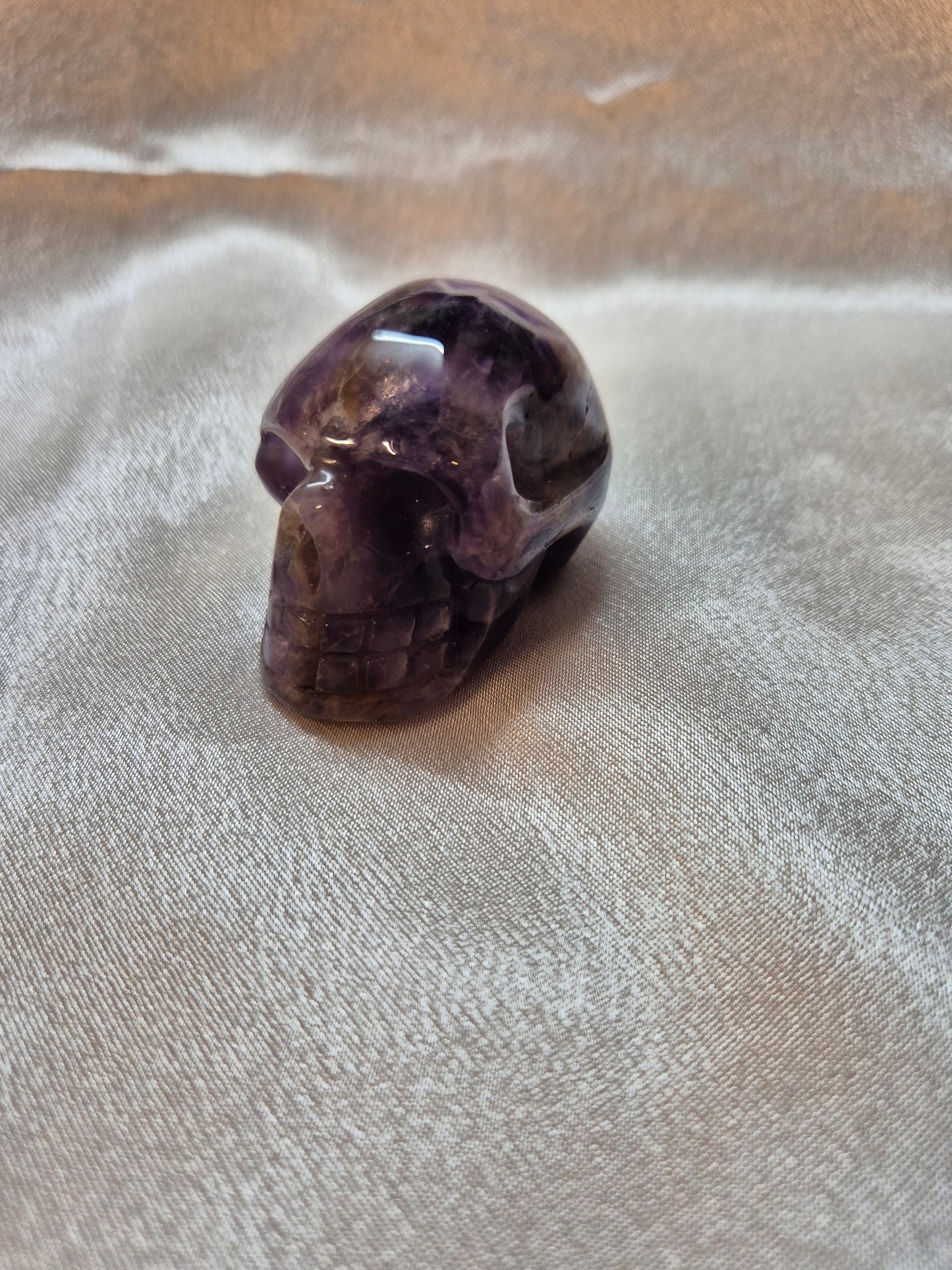 Amethyst Skull