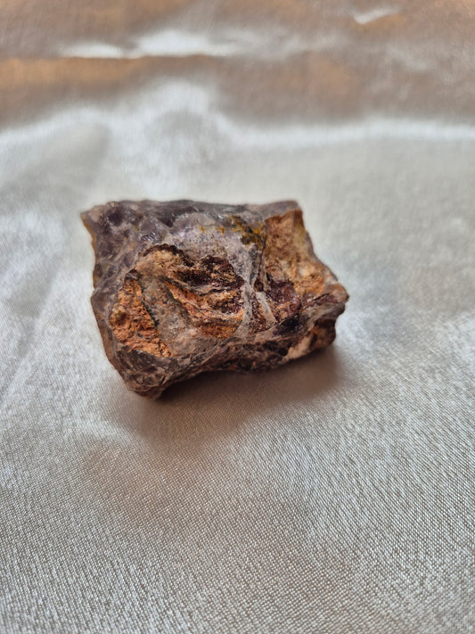 Raw Chevron Amethyst