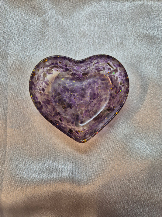 Amethyst Jewelry Holder - Dish