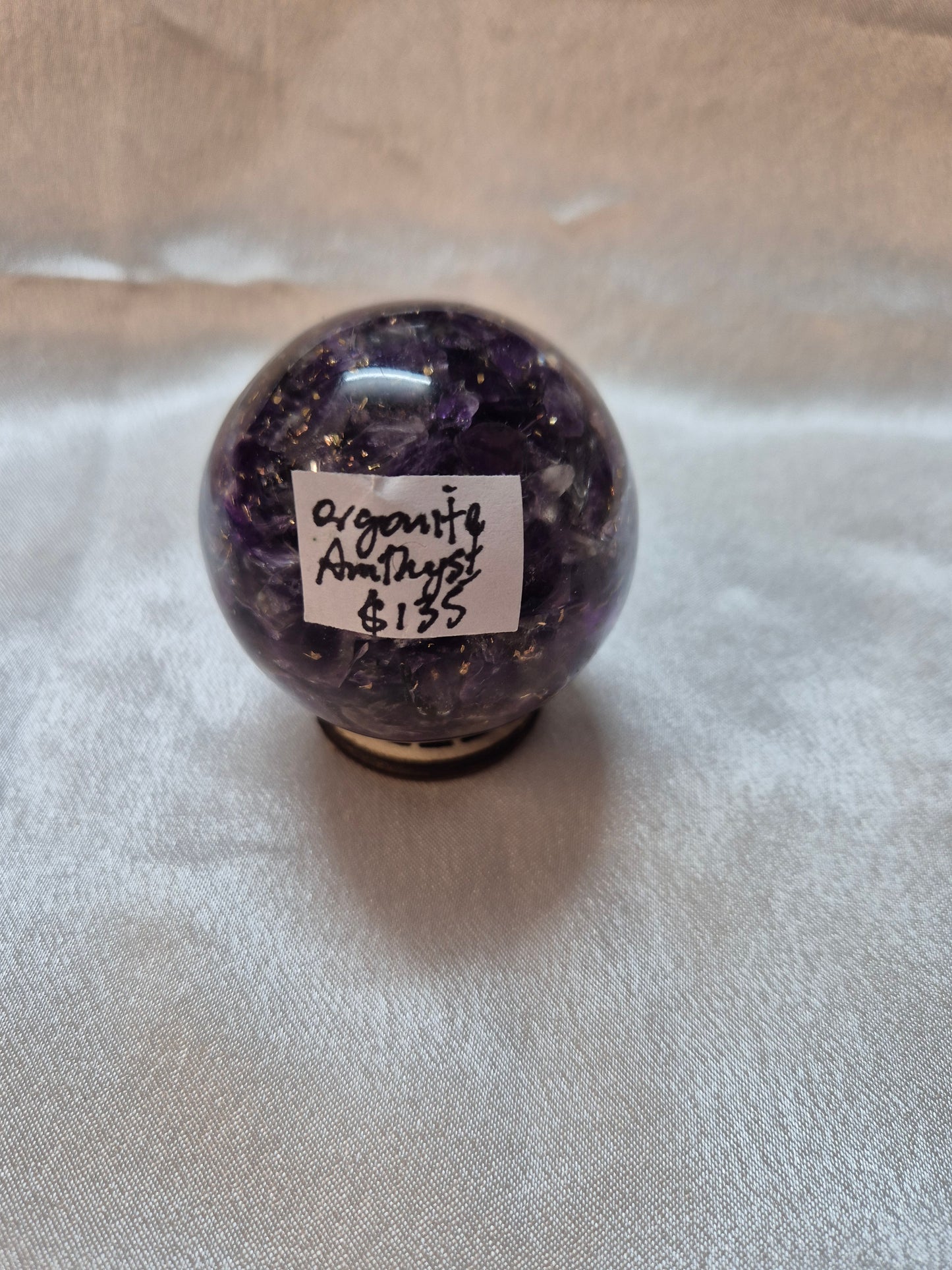 Orgonite Amethyst Sphere