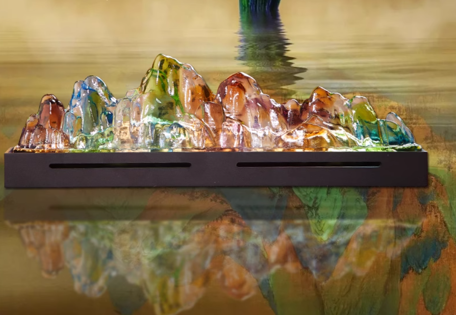 ✨ Glass Mountain Incense Burner🏔️🔥