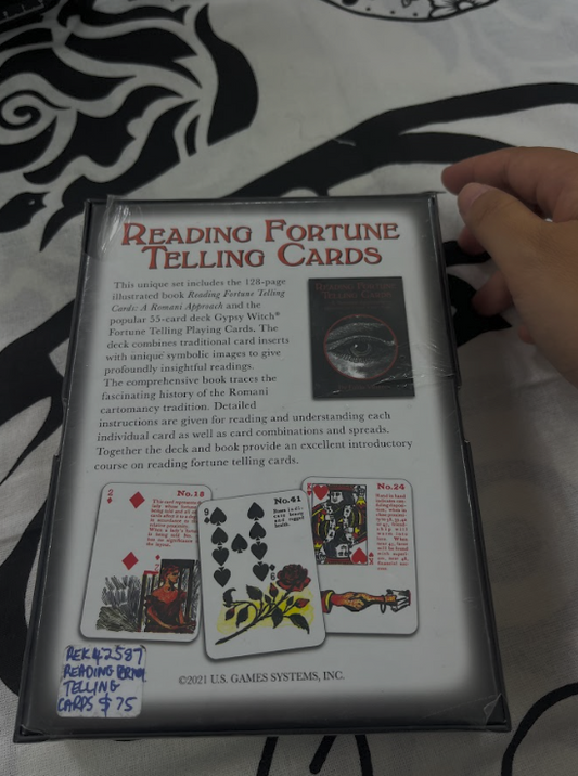 Reading Fortune Telling Cards Card Deck & Book