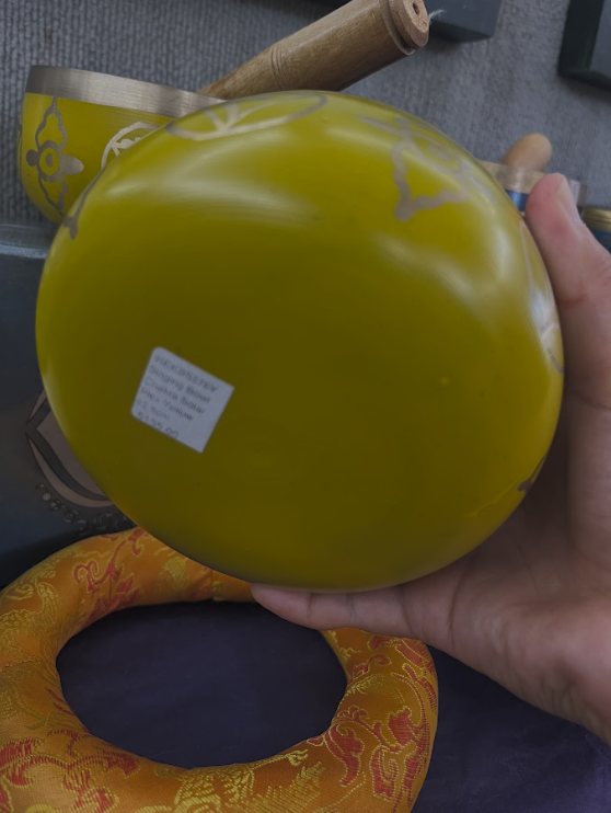 Singing Bowl Chakra Solar Flex Yellow