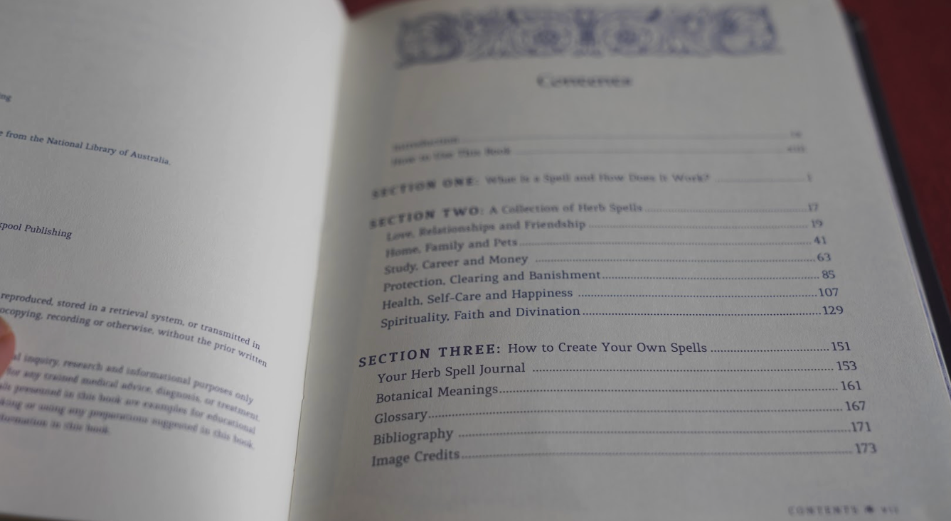 The Book of HERB SPELLS