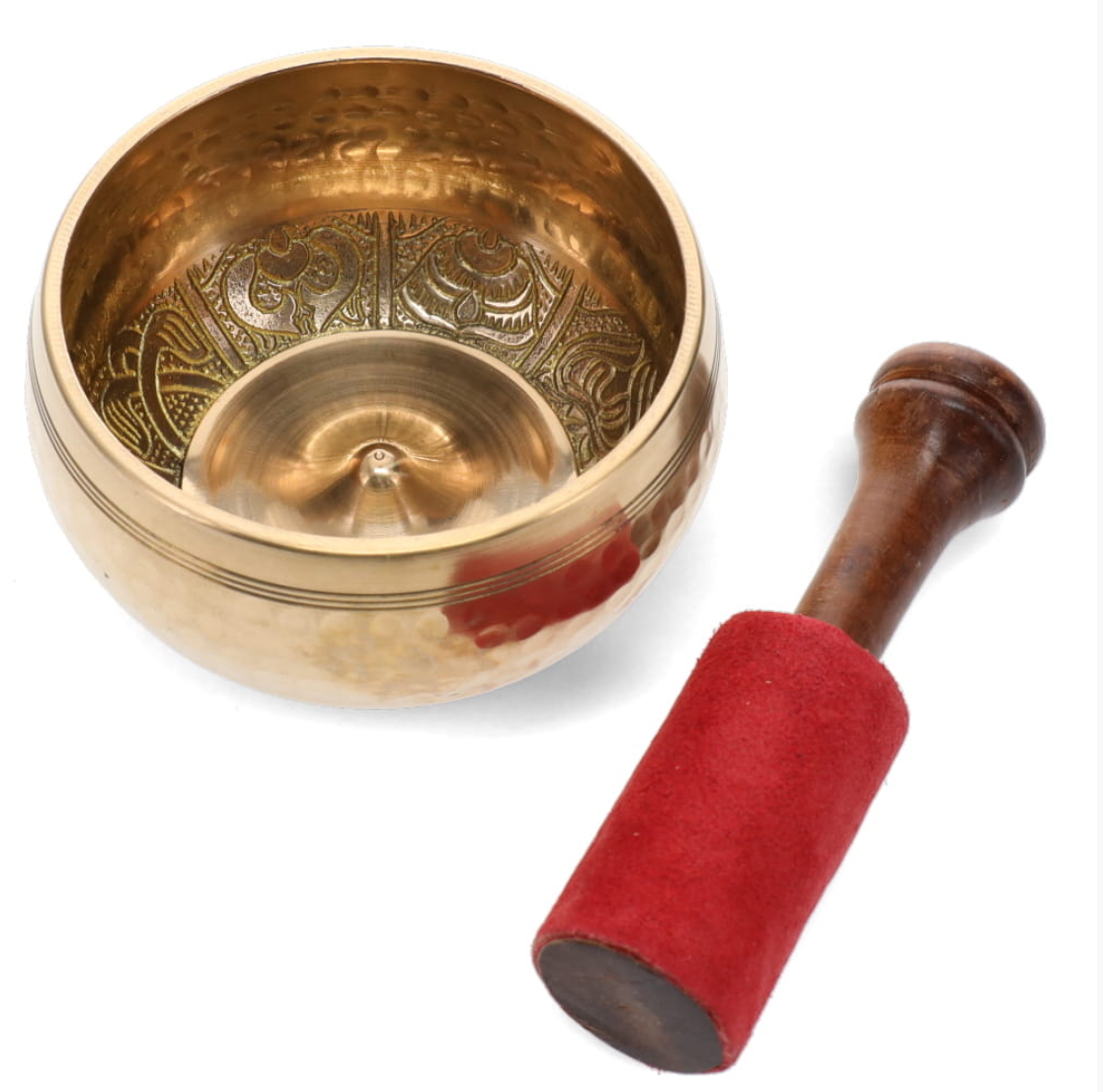 Auspicious Symbols Hammered 10cm