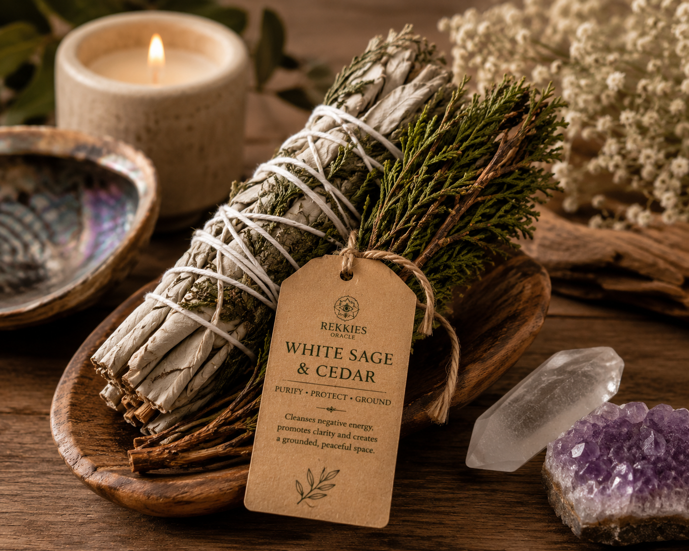 White Sage and Cedar