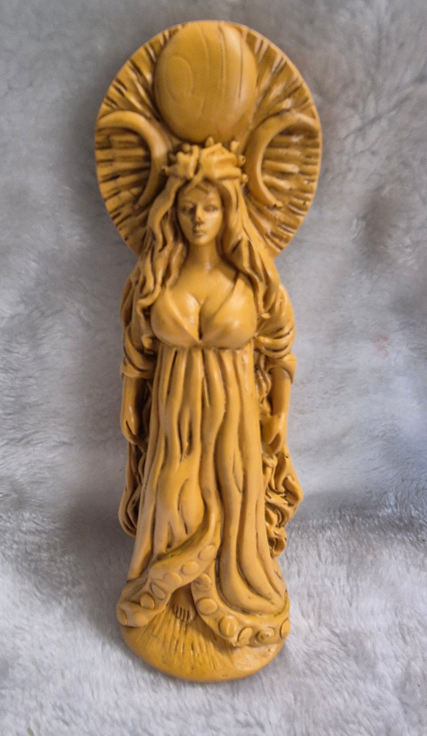 Selenite Moon Goddess