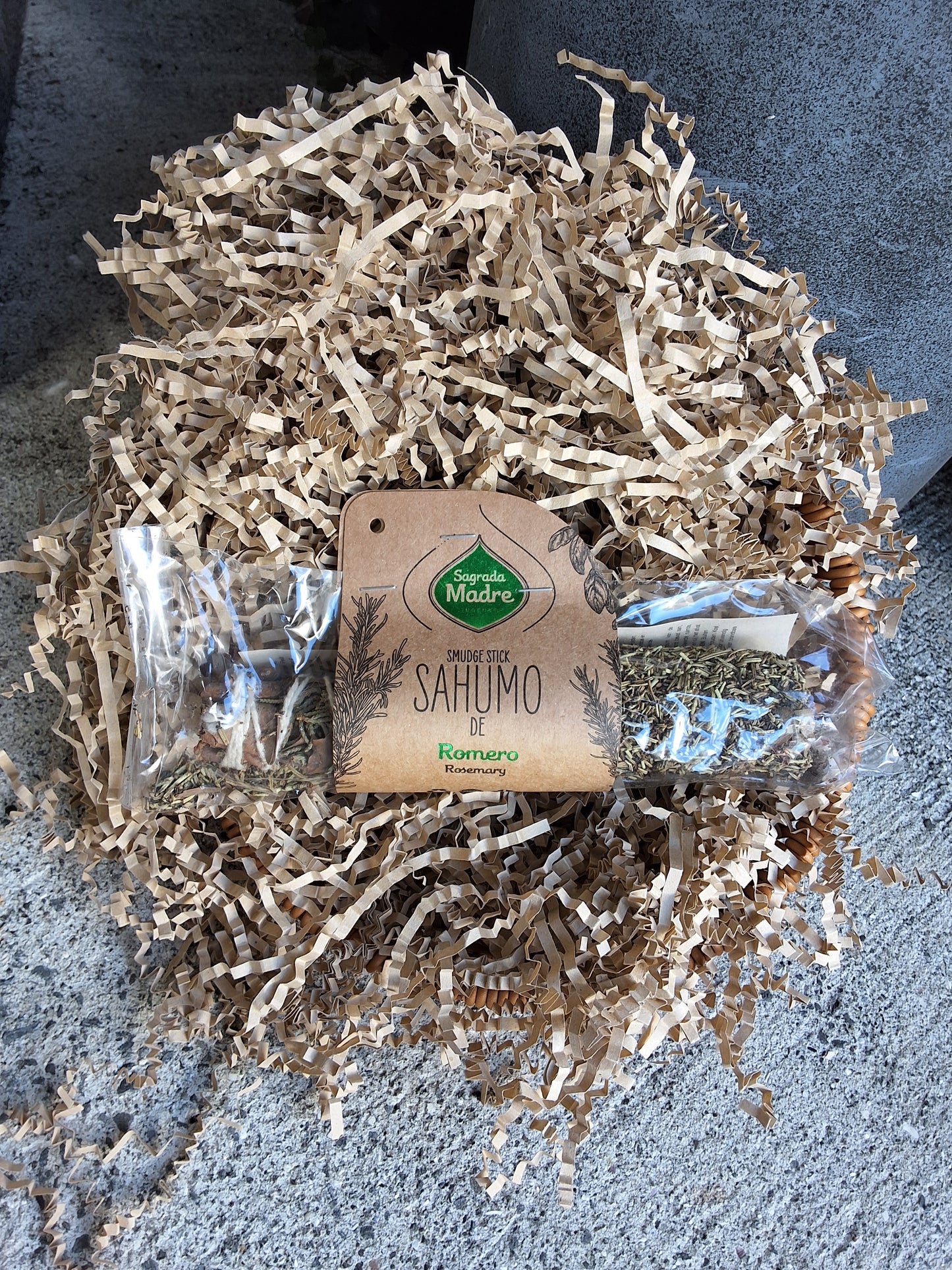 Sagrada Madre Smudge Stick Sahumo De Romero Rosemary