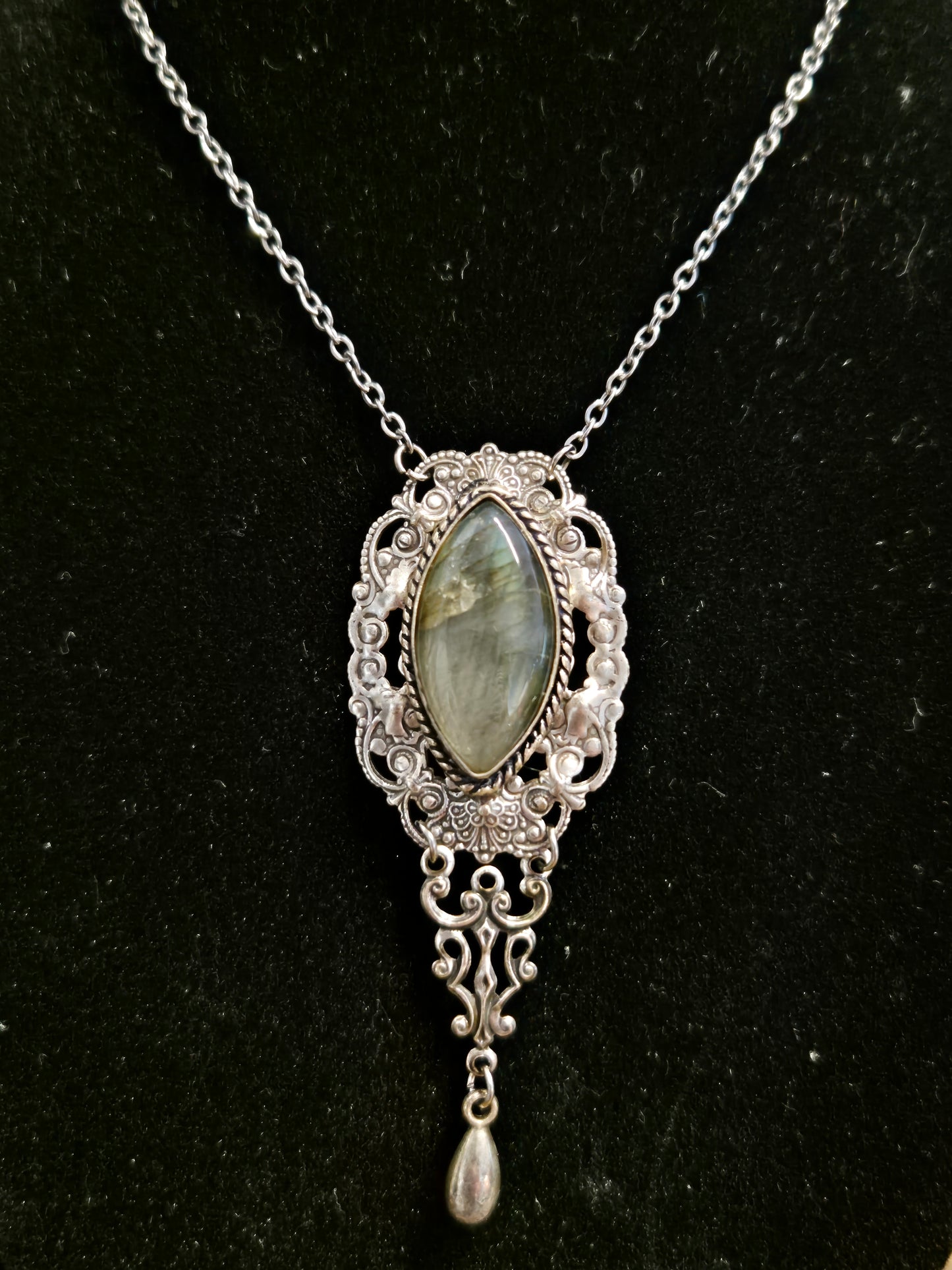 Labradorite Gothic Necklace