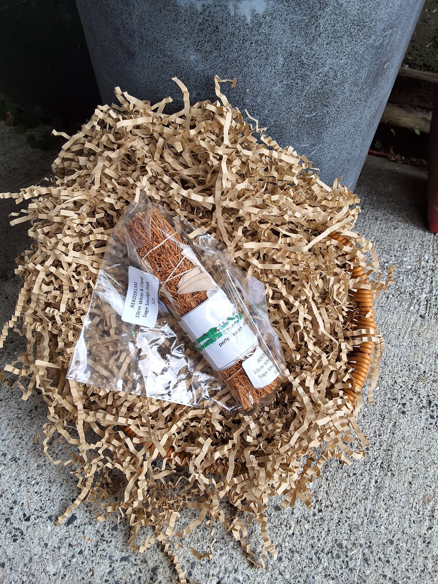 10cm White and Copal Sage Smudge Stick