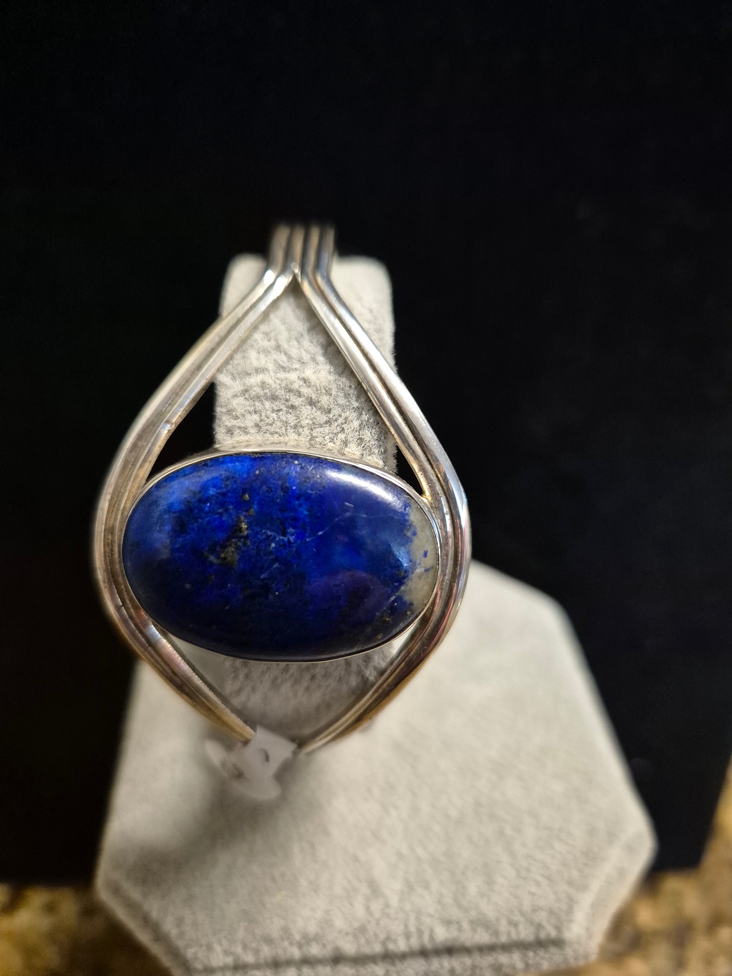 Lapis Lazuli Stirling Silver Bracelet