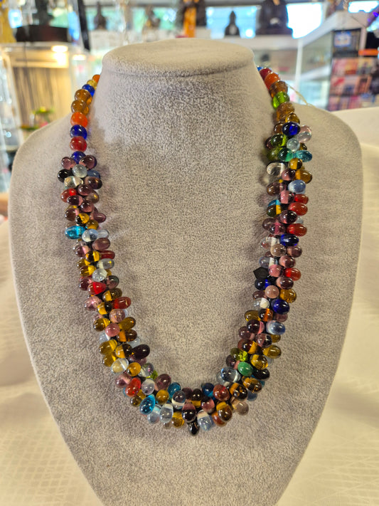 Beautiful Colored Beaded Necklace