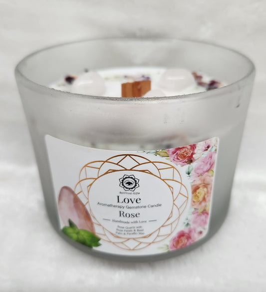 Love - Rose Candle