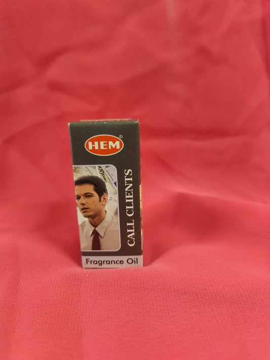 HEM Call Clients Essential Oils