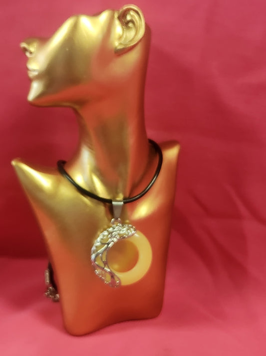 Beautiful Orange Crystal Pendant