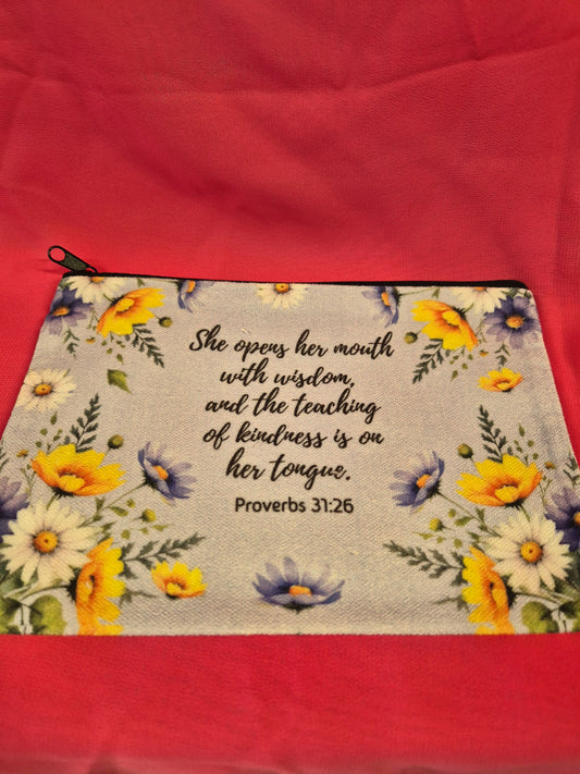 Quote Pencil Case/Bag