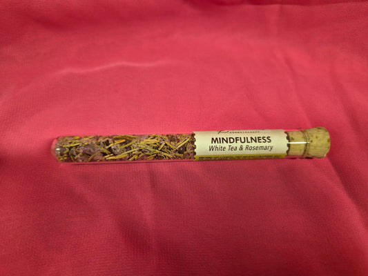 Song of India Botanical Resins - Mindfulness - White Tea & Rosemary