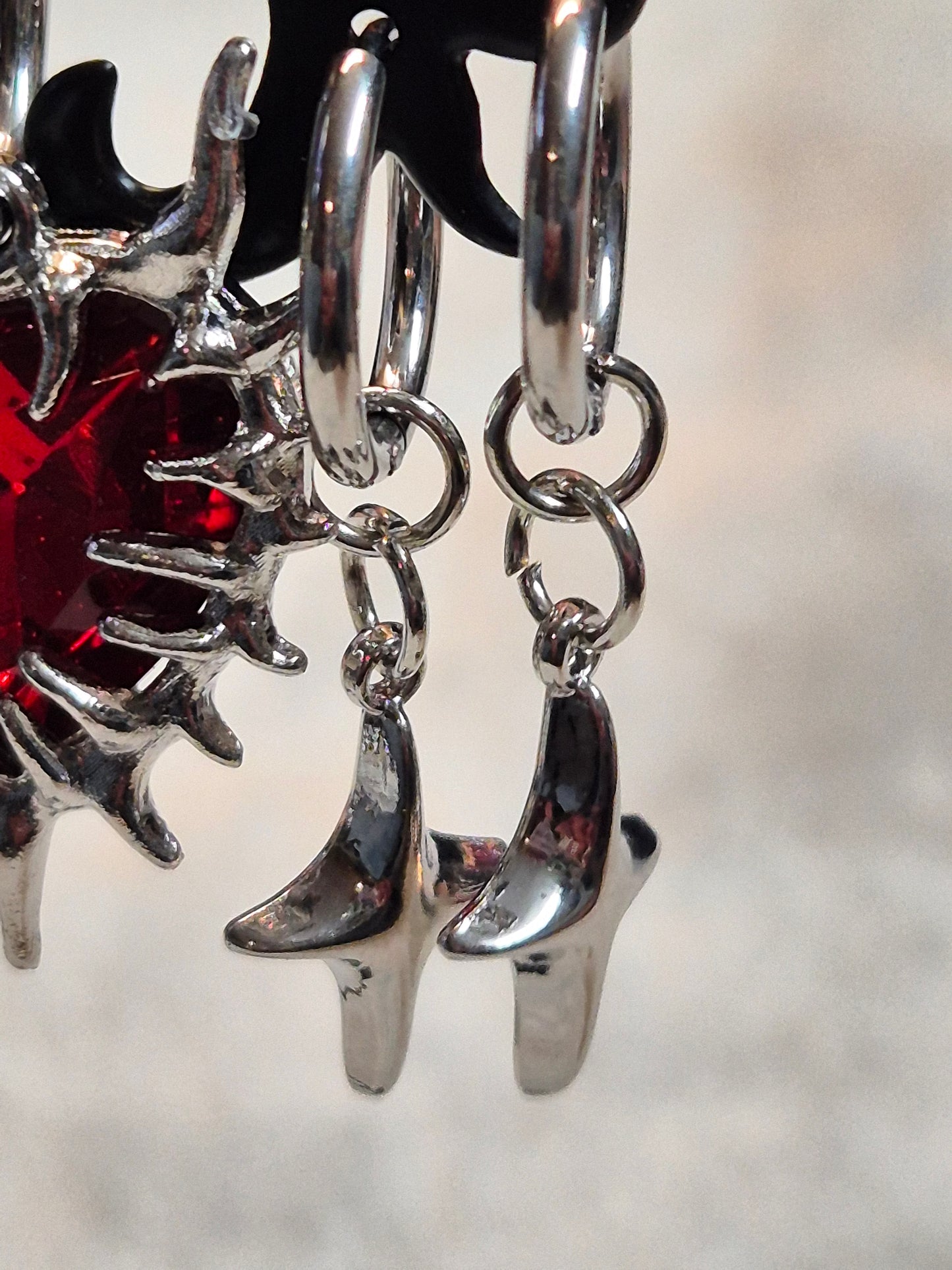 Gothic Star Earrings