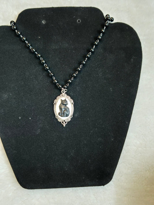 Black Cat Necklace