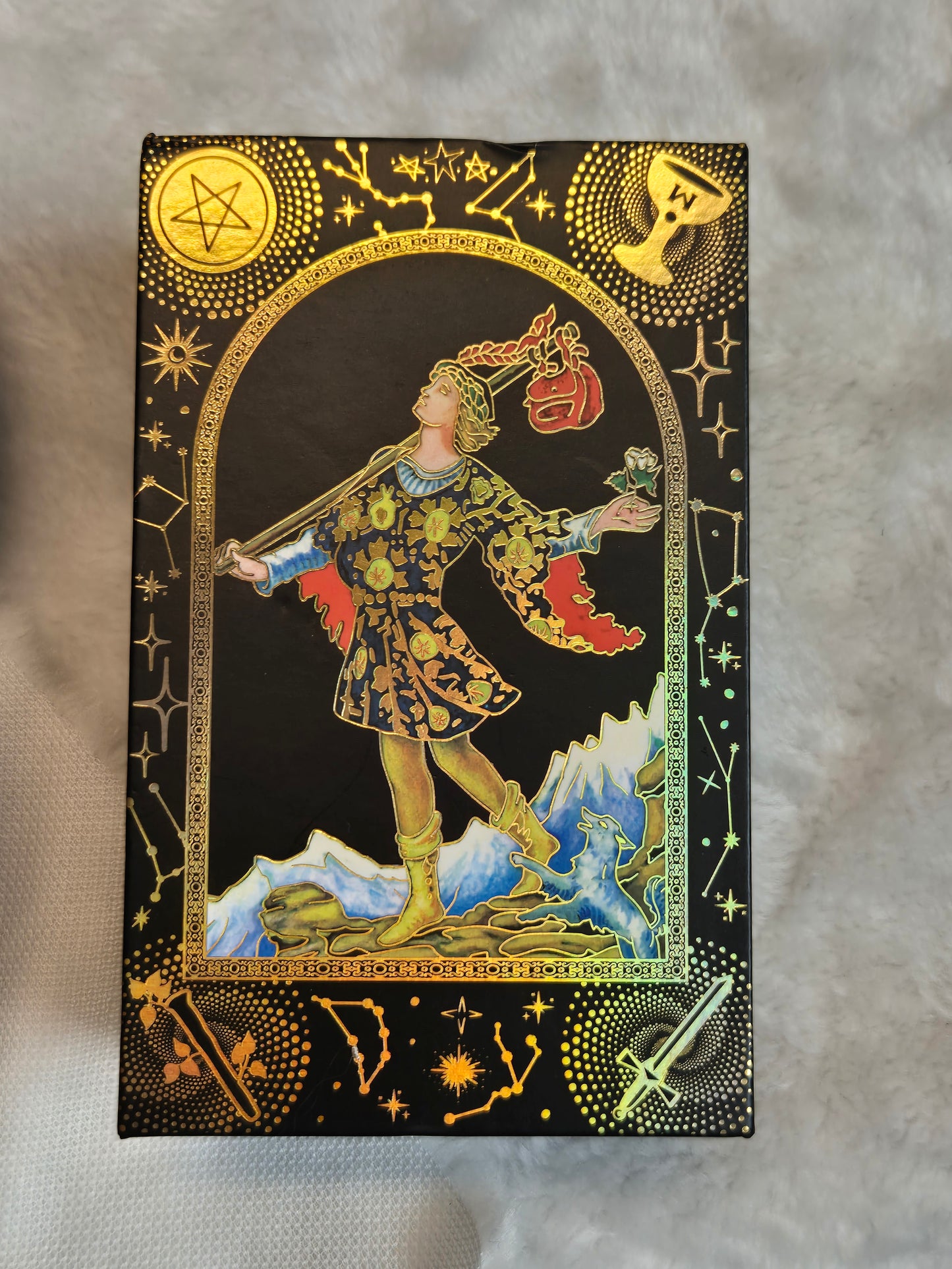 Pink Foil Tarot