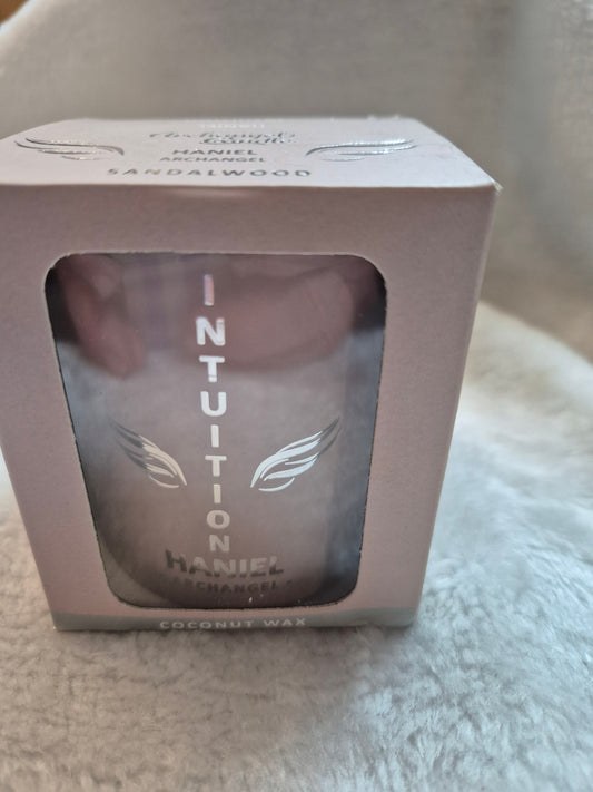 Archangel Haniel - Intuition - Sandalwood Candel