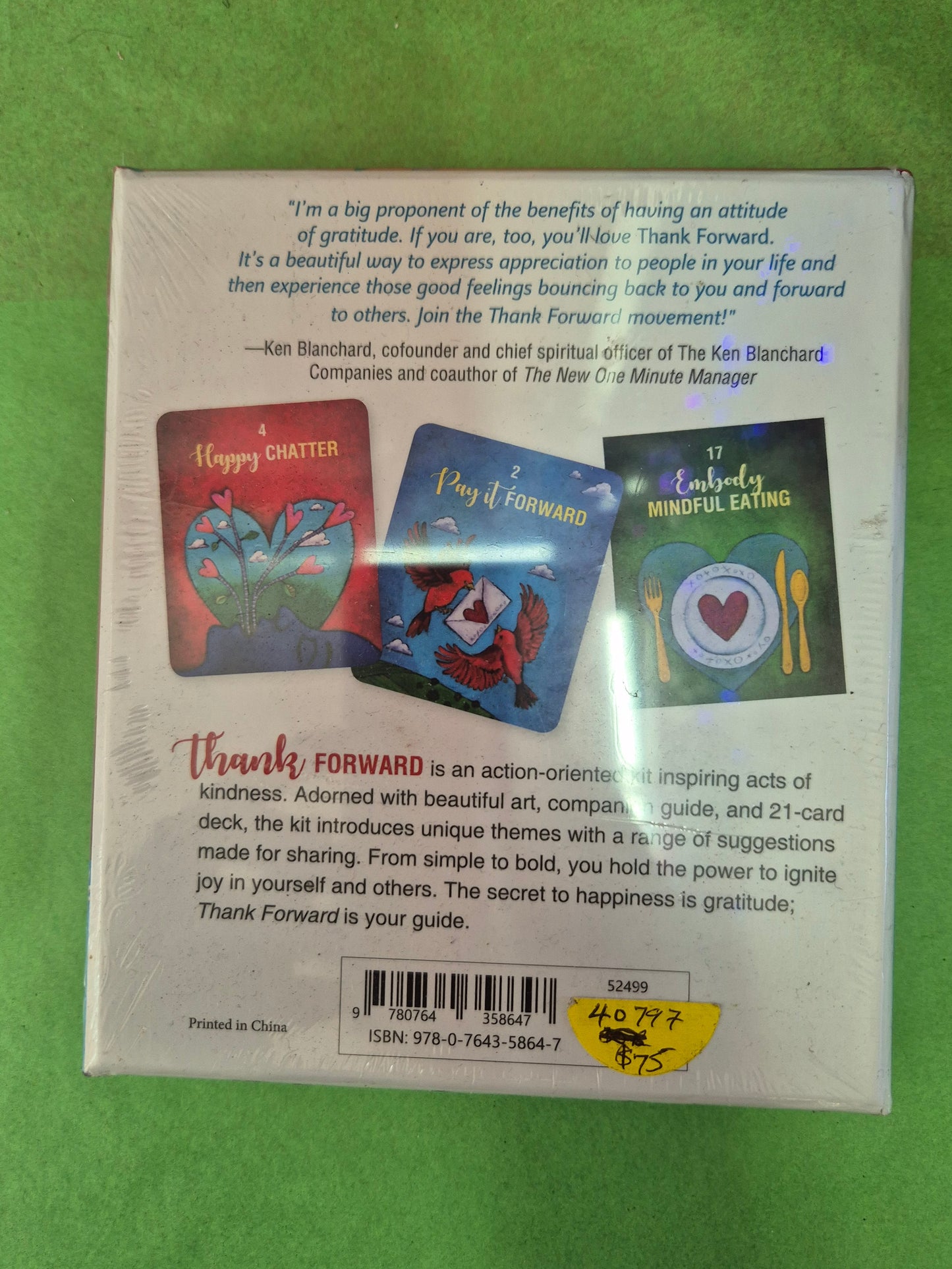 Thank Forward - A gratitude Action Kit