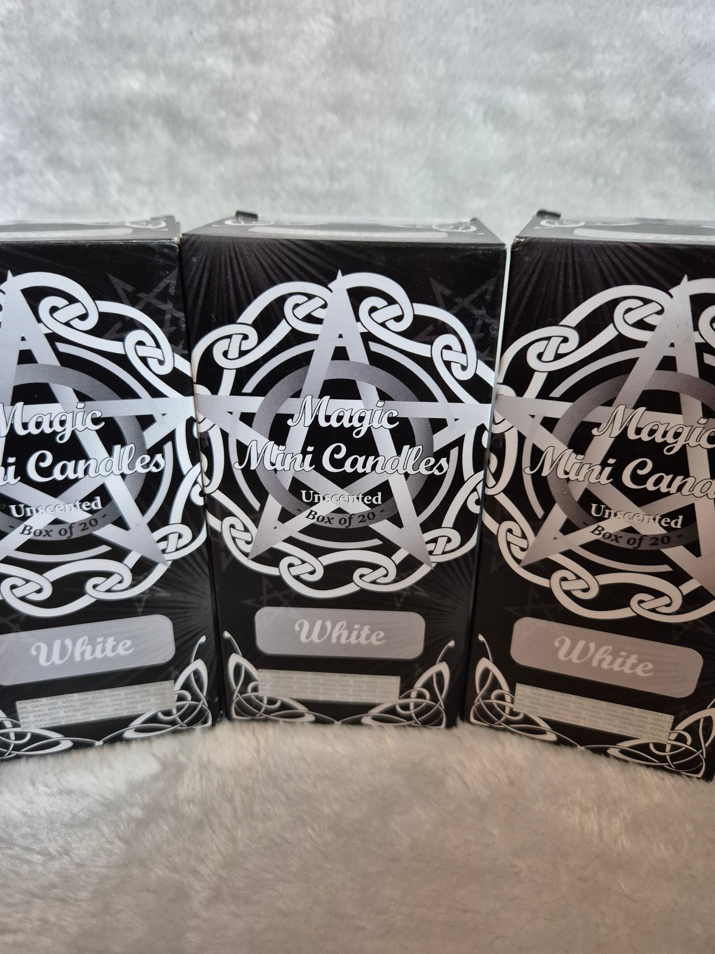 Magic Mini Candles White